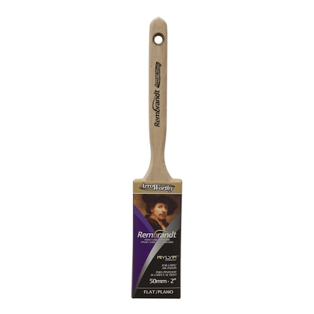 Arroworthy ArroWorthy Rembrandt 2 in. Medium Stiff Flat Paint Brush 6410-2